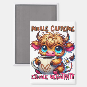 Imán Inhala Cafeína Exhala Negatividad