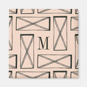 Imán Inicial   Diseño del rectángulo geométrico X