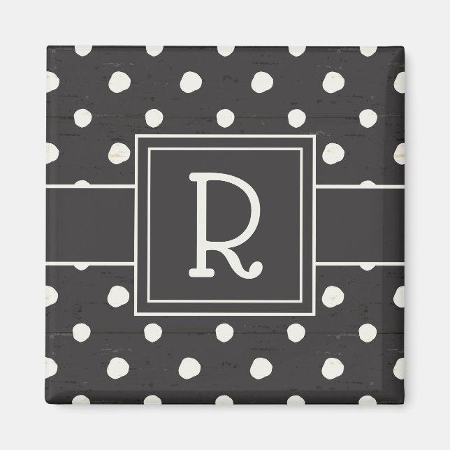 Imán Inicial | Rótulos simples Paso uno (Frente)