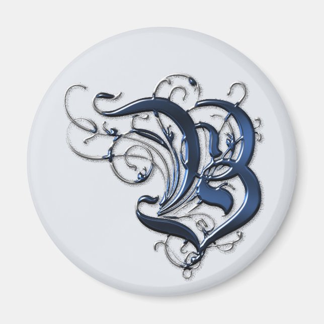 Imán Iniciales de cosecha B (Frente)