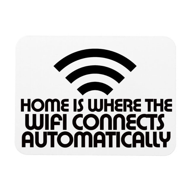 Imán Inicio es donde la Wifi se conecta automáticamente (Horizontal)