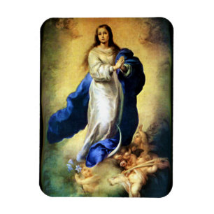 Imán Inmaculada concepción de la Virgen María - Murillo