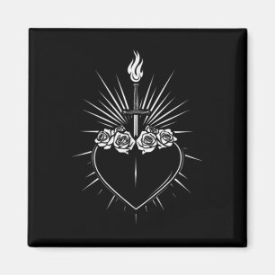 Imán Inmaculado Corazón De María Hombres Mujeres Virgen