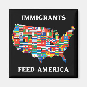 Imán Inmigrantes alimentan a Estados Unidos Derechos de