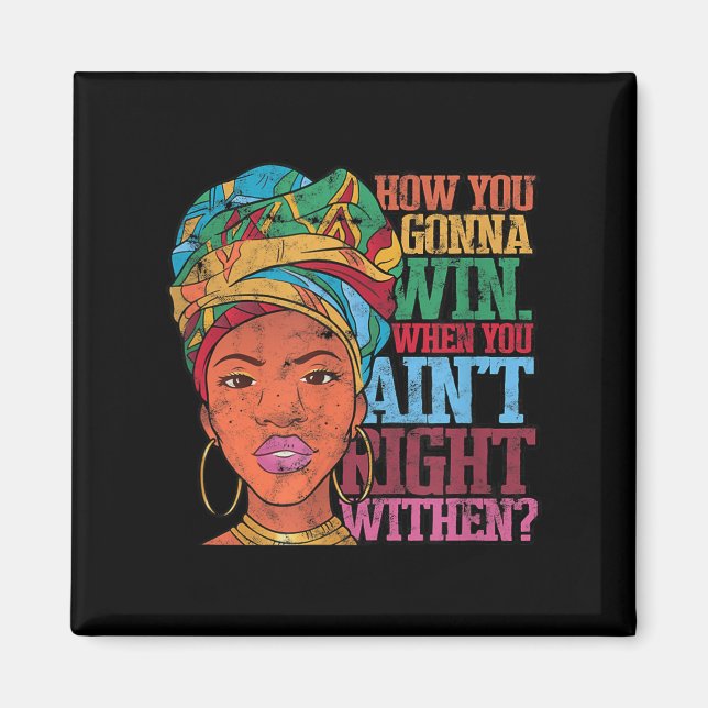 Imán Inner - Victoria - Verdad Uni-adultos - Negro - Pe (Frente)