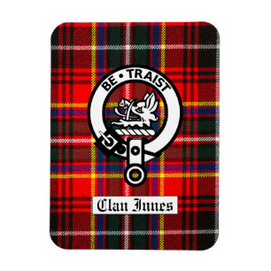 Imán Innes Escudo Badge & Tartán