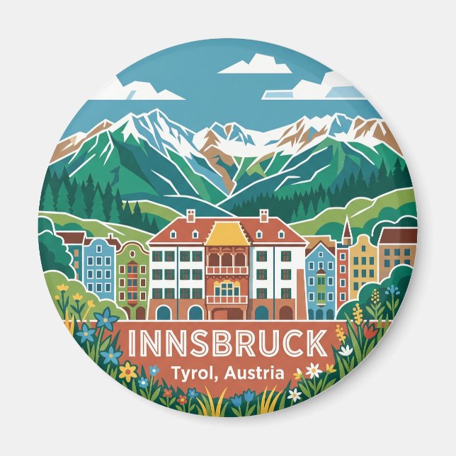 Imán Innsbruck Austria (Frente)