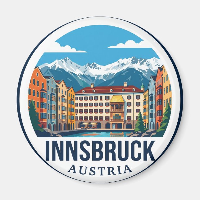 Imán Innsbruck Austria (Frente)