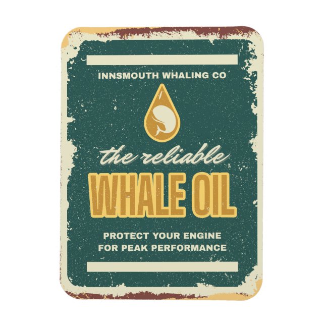 Imán Innsmouth Whale Oil Lovecraft (Vertical)
