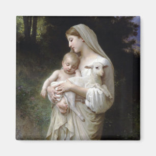 Imán Inocencia (Madonna y niño), Bouguereau