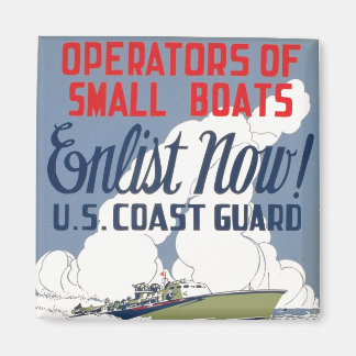 Imán ¡Inscríbete ahora! Guardia Costera de Estados Unid