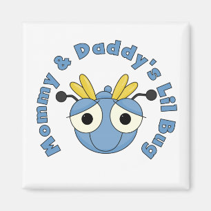 Imán Insecto de Lil de la mamá y del papá
