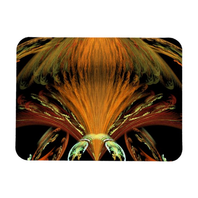 Imán Insecto Naranja de Alien (Horizontal)