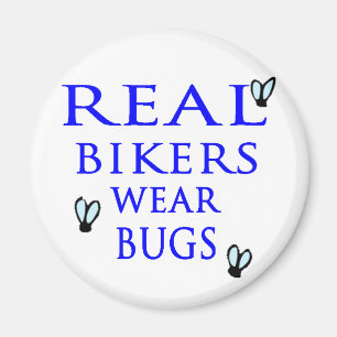 Imán Insectos reales del desgaste de los motoristas