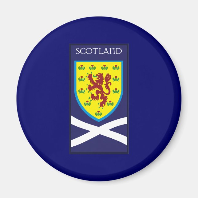 Imán Insignia de Escocia (Frente)
