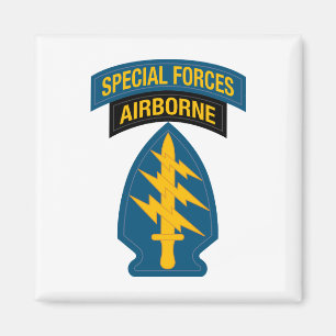 Imán Insignia de Fuerzas Especiales Tab Aerotransportad