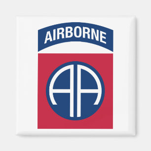 Imán Insignia de la 82ª División Aerotransportada Veter