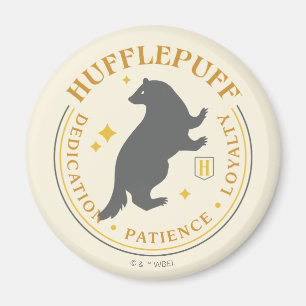 Imán Insignia de Orgullo de la Casa HUFFLEPUFF™ Tejón
