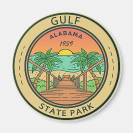 Imán Insignia del Círculo de Alabama, Parque Estatal de