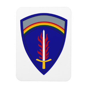 Imán Insignia del Ejército de EE. UU. en Europa USAREUR