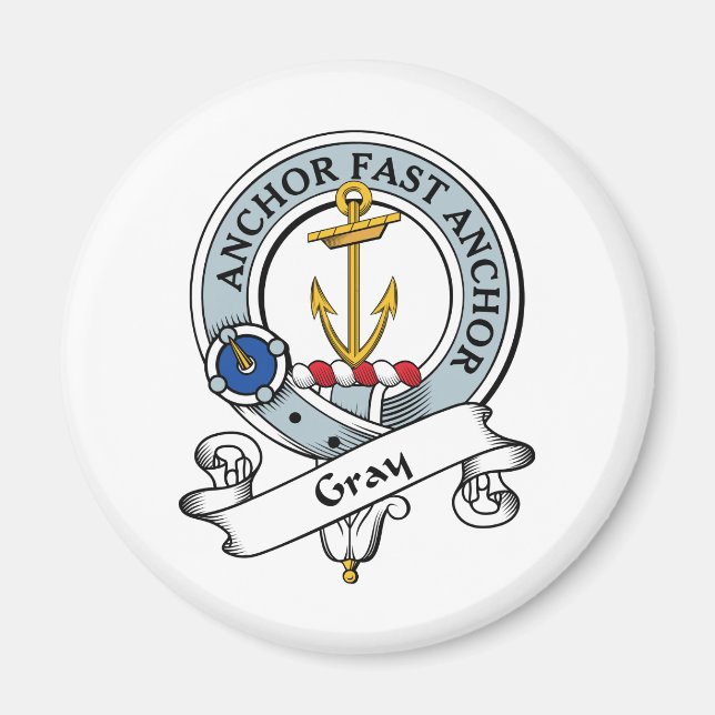 Imán Insignia Gray Clan (Frente)
