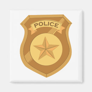 Imán Insignia policial