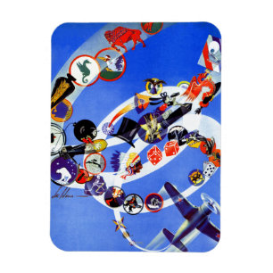 Imán Insignias de la escuadrilla