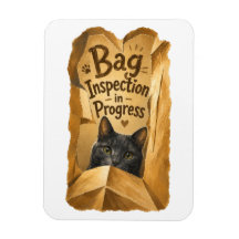 Inspección de Bolsa en Curso Gatito Adorable