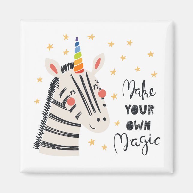 Imán Inspiración de maíz zebri (Frente)