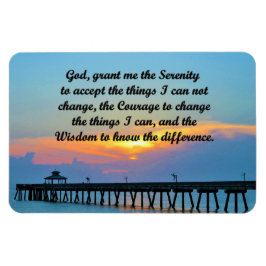 IMÁN INSPIRACIÓN DE SERENITY PRAYER MAGNET