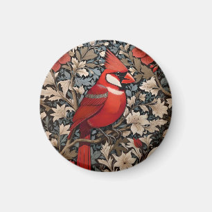 Imán Inspiración del cardenal del norte: el pájaro Will