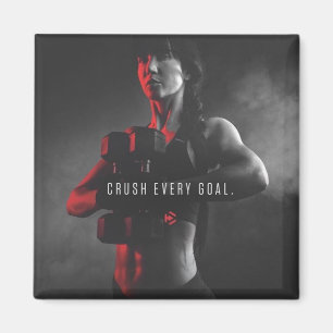 Imán Inspiración del entrenamiento de las mujeres: apla