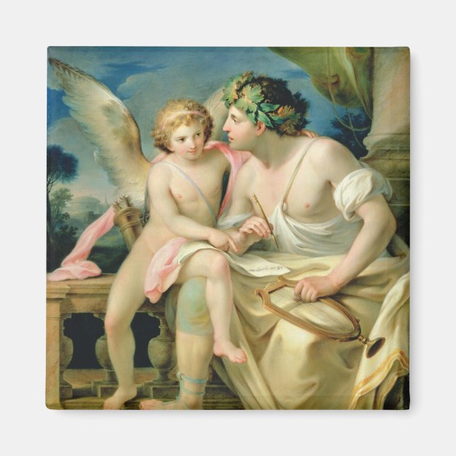 Imán Inspiración del poeta, 1785 (Frente)