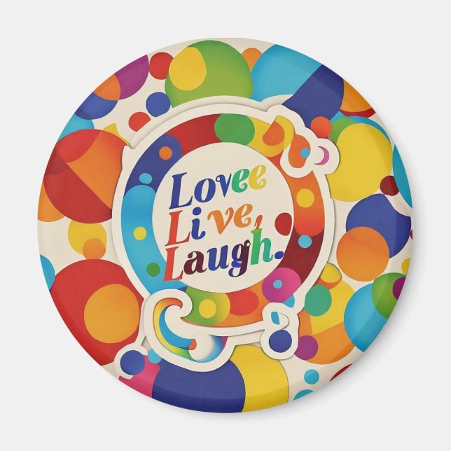 Imán "Inspiración para la vida cotidiana" (Frente)