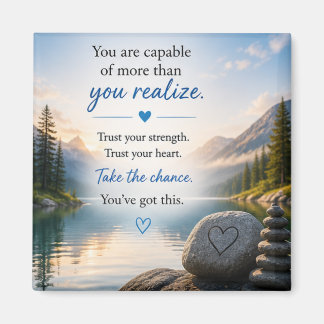 Imán Inspiracional Motivacional