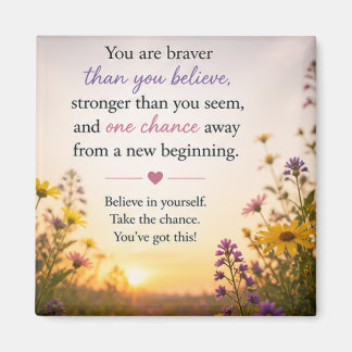 Imán Inspiracional Motivacional