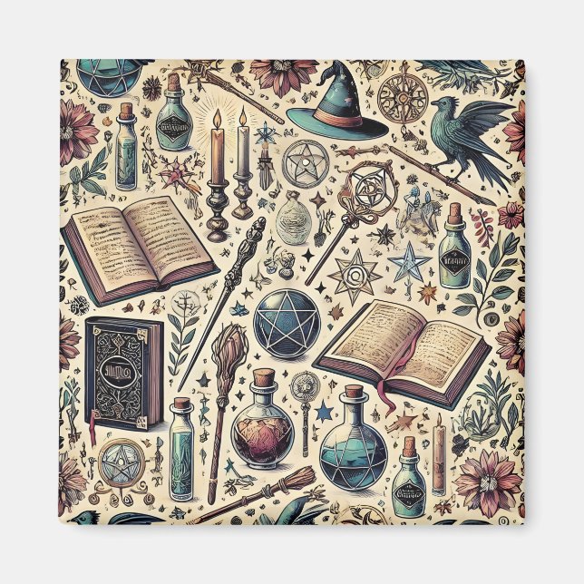 Imán inspirado en Harry Potter (Frente)