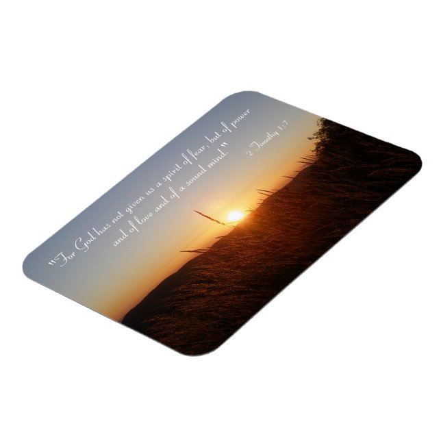 Imán Inspirador - 2 Timothy 1;7 (Lado Izquierdo)