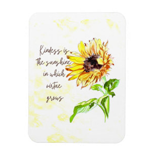 Imán Inspirador de girasol