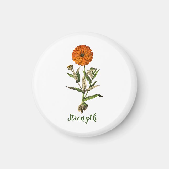 Imán Inspiradora fuerza de Marigold (Frente)