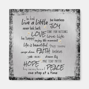 Imán Inspirar y motivar afirmaciones de citas