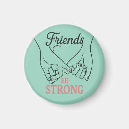 Imán Inspirational Friendship Circle Magnet