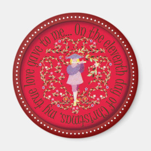 Imán Instalación de tubos de once gaiteros