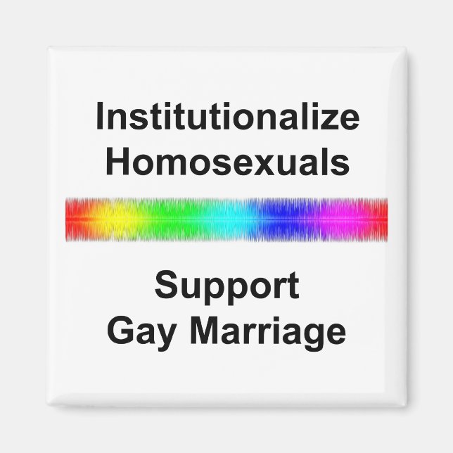 Imán Institucionalizar a los homosexuales... apoyar el  (Frente)