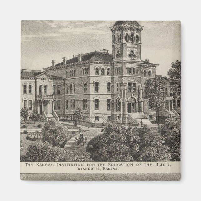 Imán Instituto de Kansas para la Educación de los Ciego (Frente)