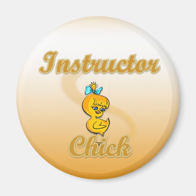 Imán Instructor Chick (Frente)