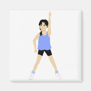 Imán Instructor de Aerobic