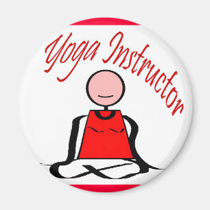 Imán Instructor de la yoga---Figura del palillo de la