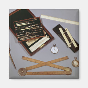 Imán Instrumentos de dibujo usados por Isambard