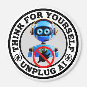 Imán Inteligencia artificial - Desenchufar IA